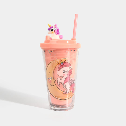 Acrylic Tumbler Mug with Straw