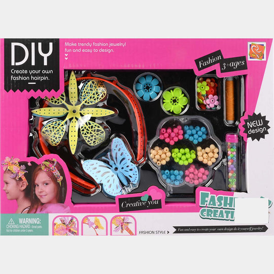 DIY Fashion Hairpin Creation Set For Girls