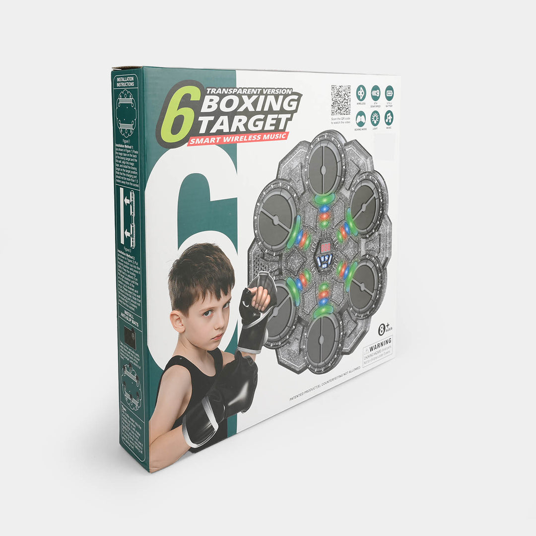Smart Music Boxing Machine Set with Gloves