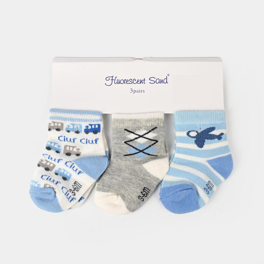 Infant Baby Socks 3Pcs Set | 3-6M