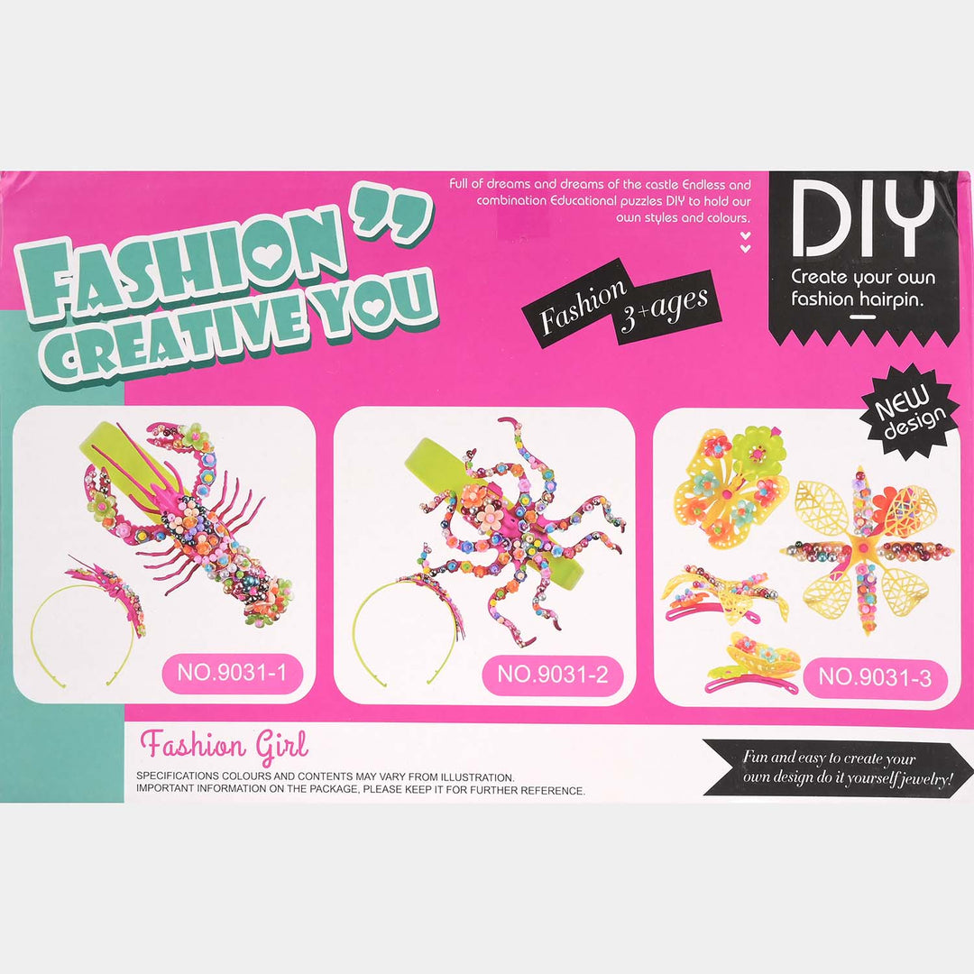 DIY Fashion Hairpin Creation Set | Spark Creativity