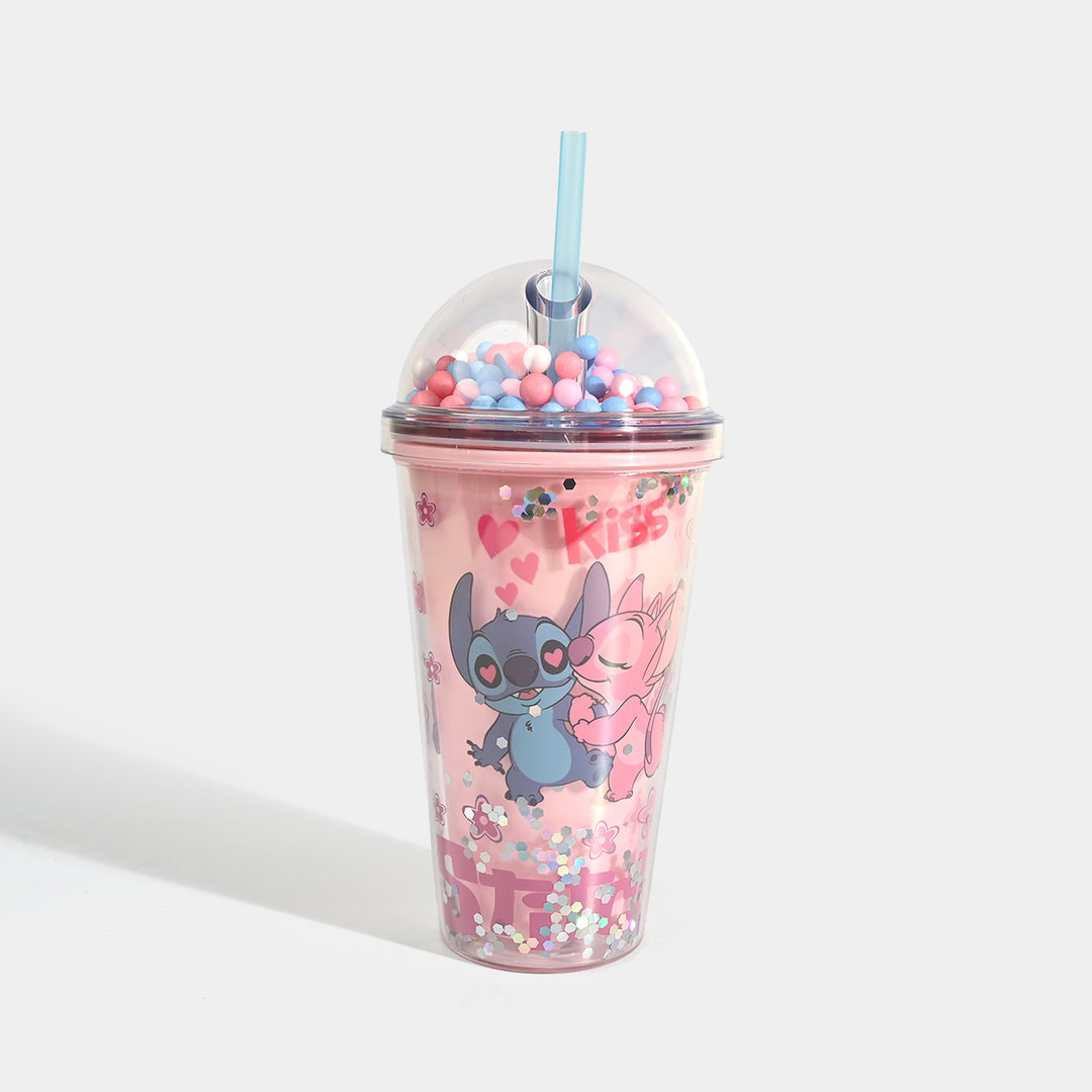 Acrylic Tumbler Mug with Straw