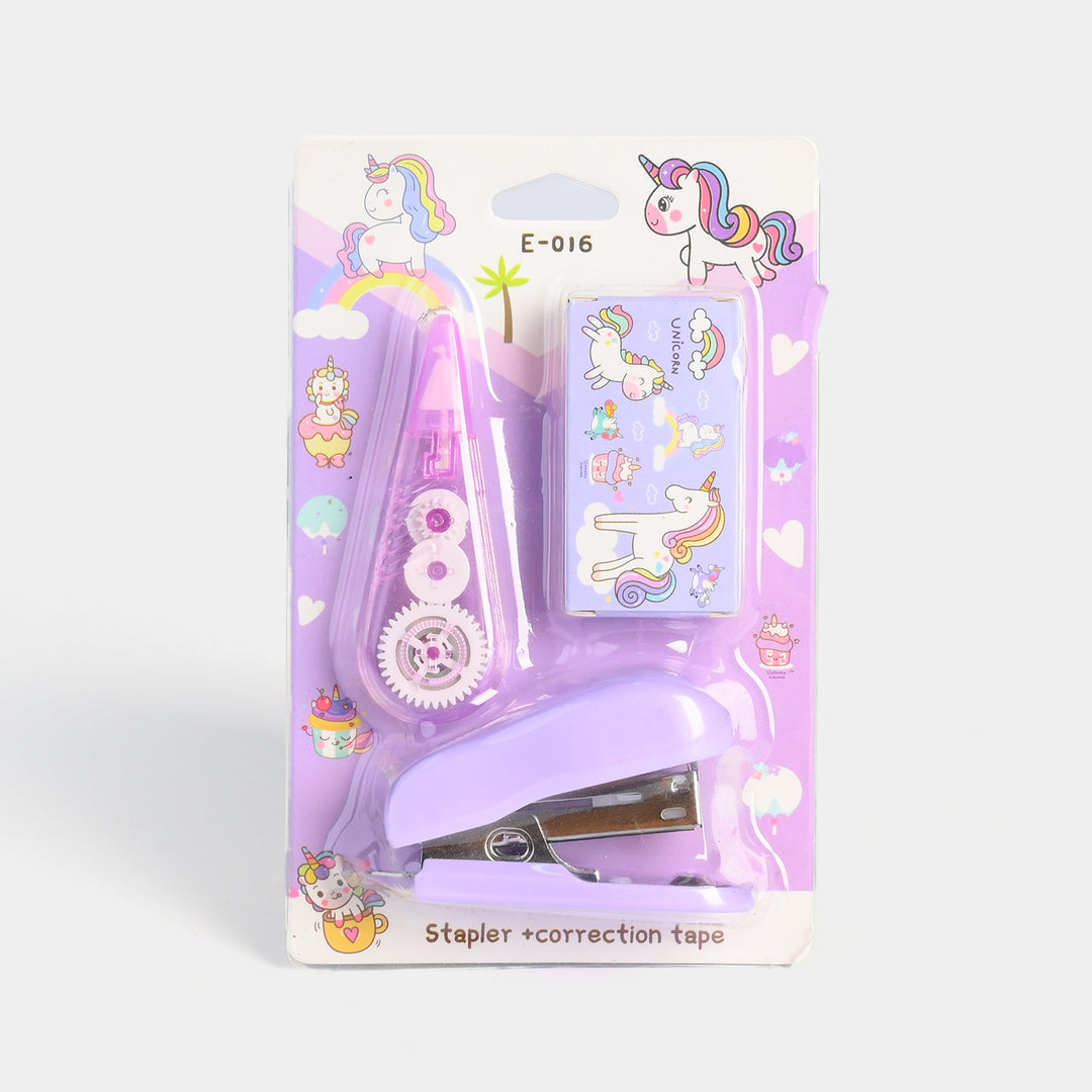 Adjustable Correction Tape With Stapler