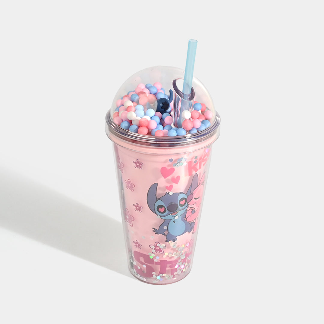 Acrylic Tumbler Mug with Straw