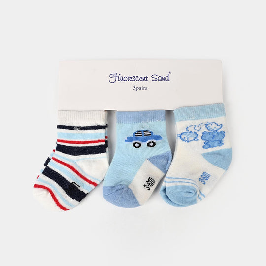 Infant Baby Socks 3Pcs Set | 3-6M