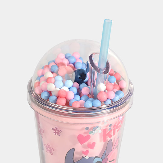 Acrylic Tumbler Mug with Straw