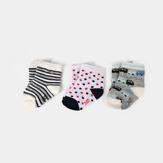 Infant Baby Socks 3Pcs Set | 3-6M