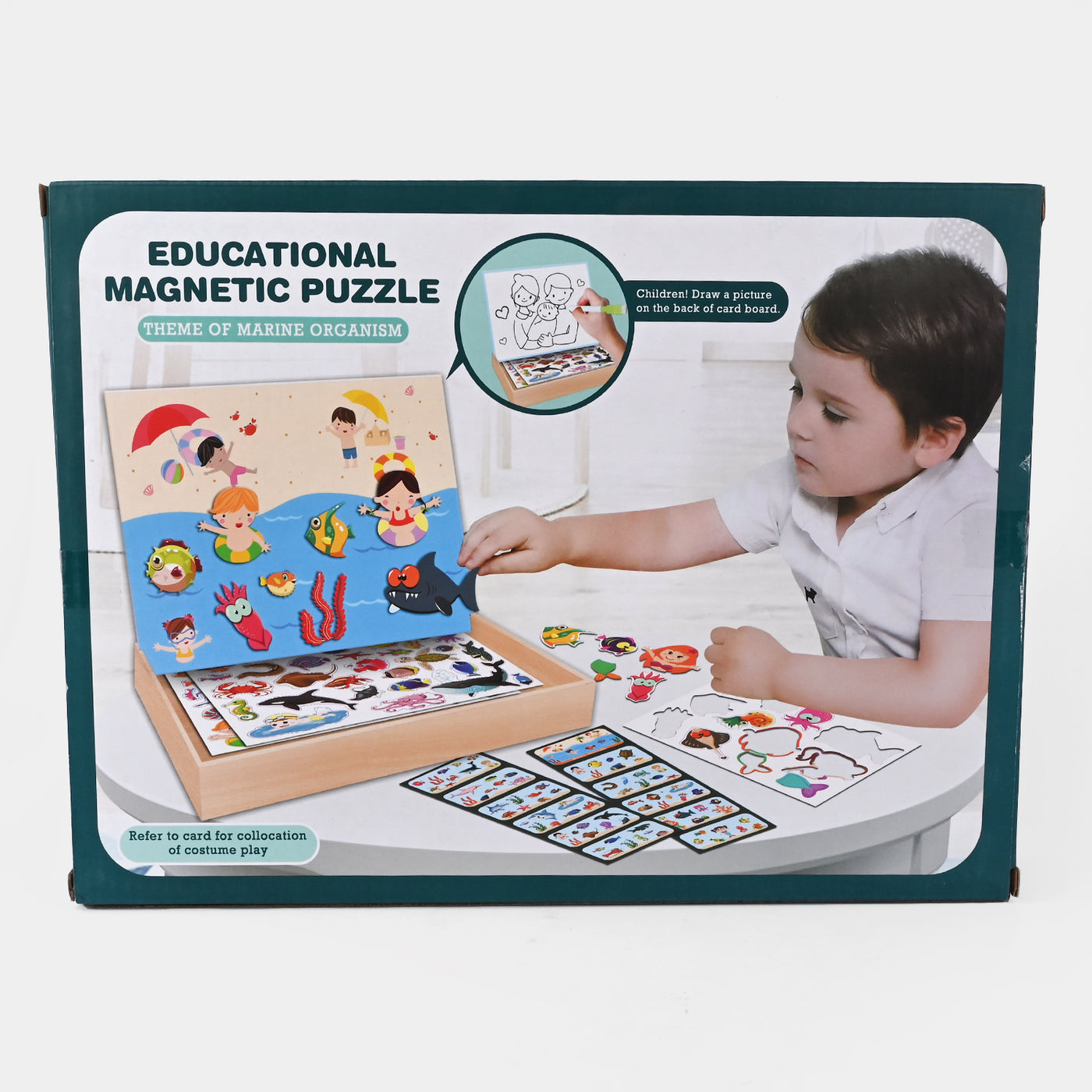 Educational Magnetic Puzzle Game