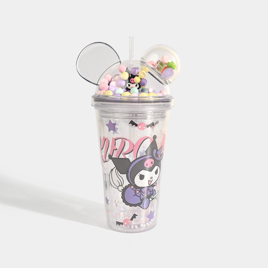 Acrylic Tumbler Mug with Straw