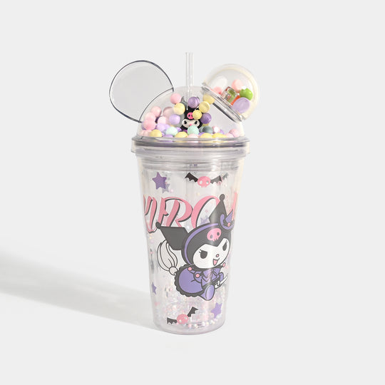 Acrylic Tumbler Mug with Straw