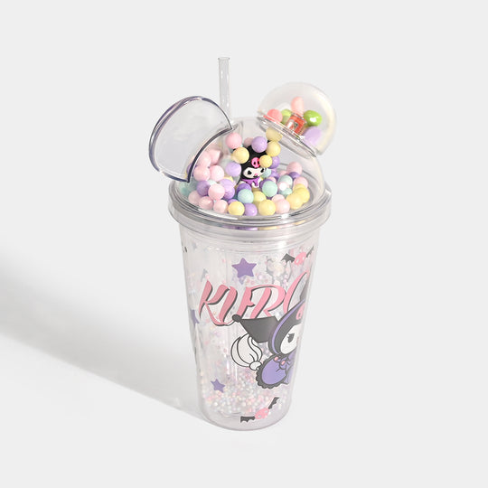 Acrylic Tumbler Mug with Straw