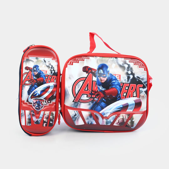 16" 3D Embossed School Bag Set | Grade 1-4