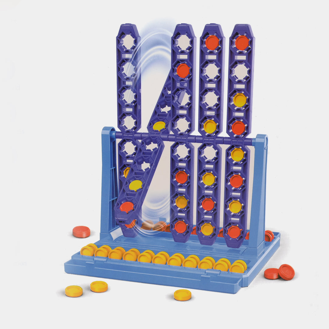 Connect 4 Spin – Twisting Strategy Game for Kids & Families