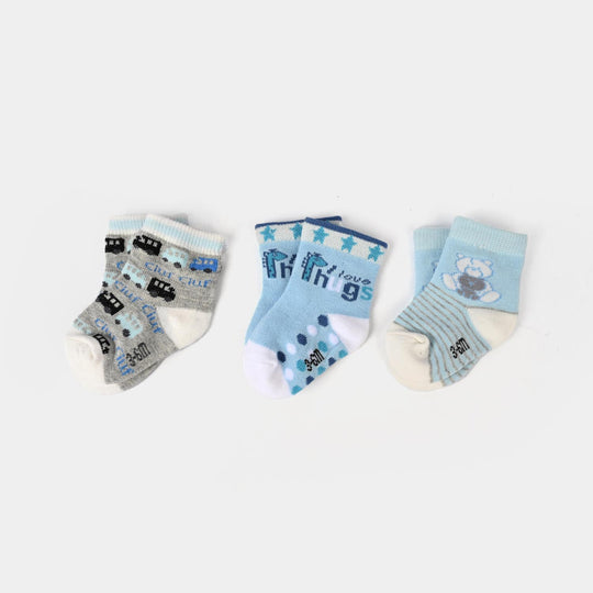 Infant Baby Socks 3Pcs Set | 3-6M
