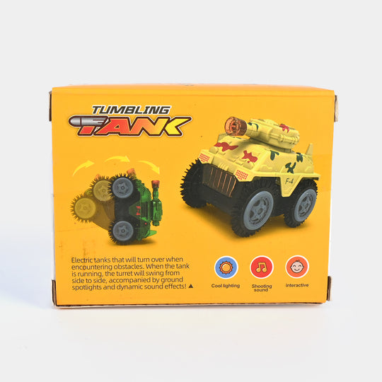 Electric Universal Stunt Tank with Light & Sound Toy