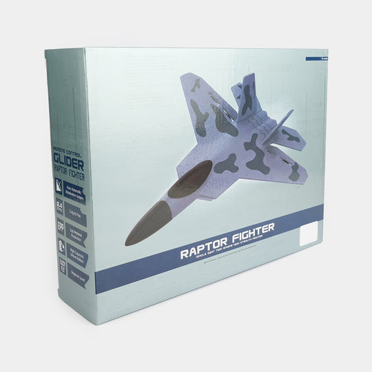 Remote Control Foam Glider - Raptor Fighter