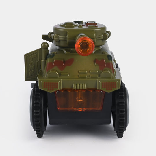 Electric Universal Stunt Tank with Light & Sound Toy