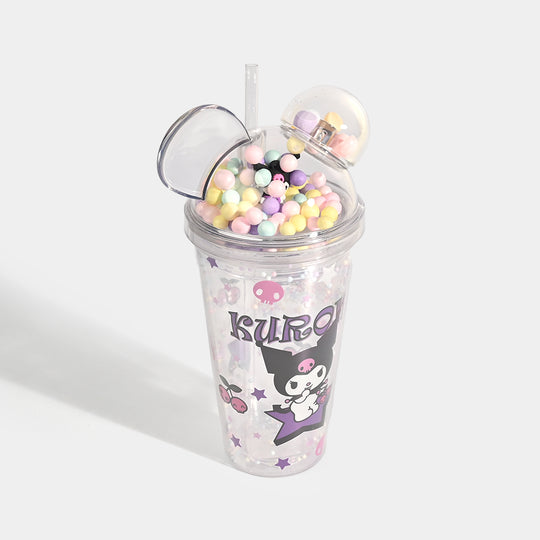 Acrylic Tumbler Mug with Straw