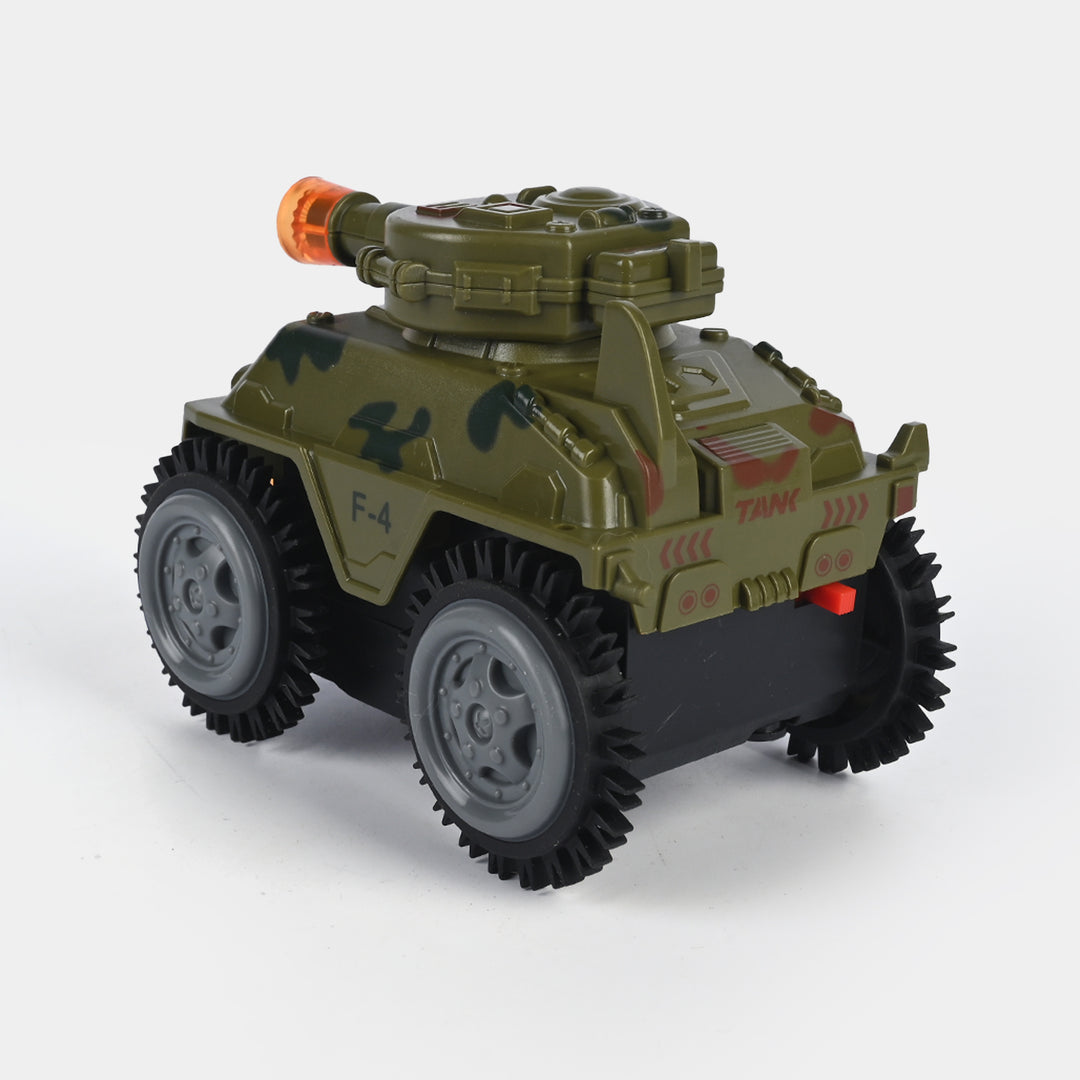 Electric Universal Stunt Tank with Light & Sound Toy