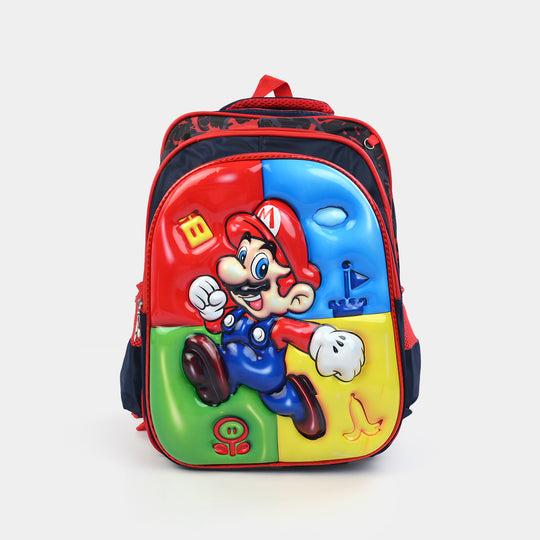 16" 3D Embossed School Bag Set | Grade 1-4