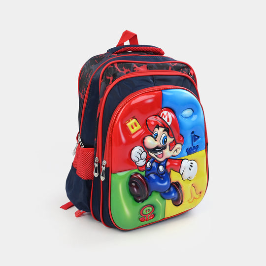 16" 3D Embossed School Bag Set | Grade 1-4