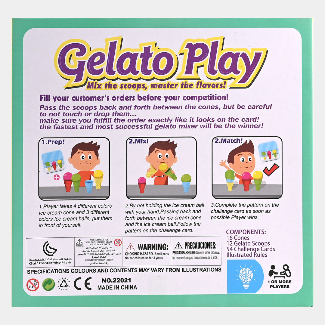 Gelato Play Game For Kids