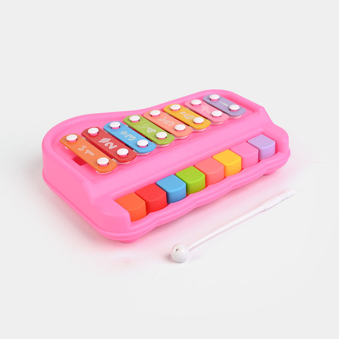 Kids 2-in-1 Musical Piano Xylophone Play Toy