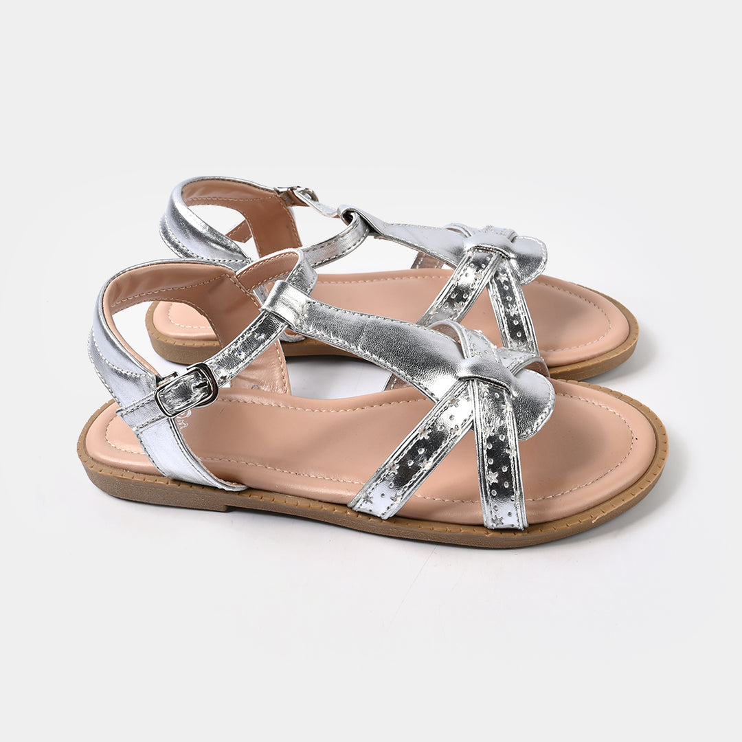 Girls Sandal AS-S04-SILVER