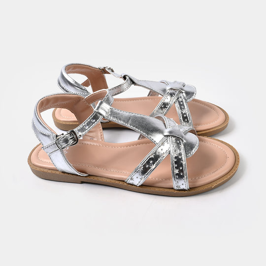 Girls Sandal AS-S04-SILVER