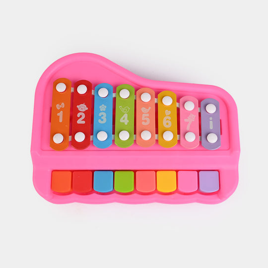 Kids 2-in-1 Musical Piano Xylophone Play Toy