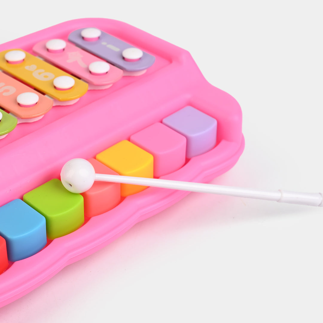 Kids 2-in-1 Musical Piano Xylophone Play Toy