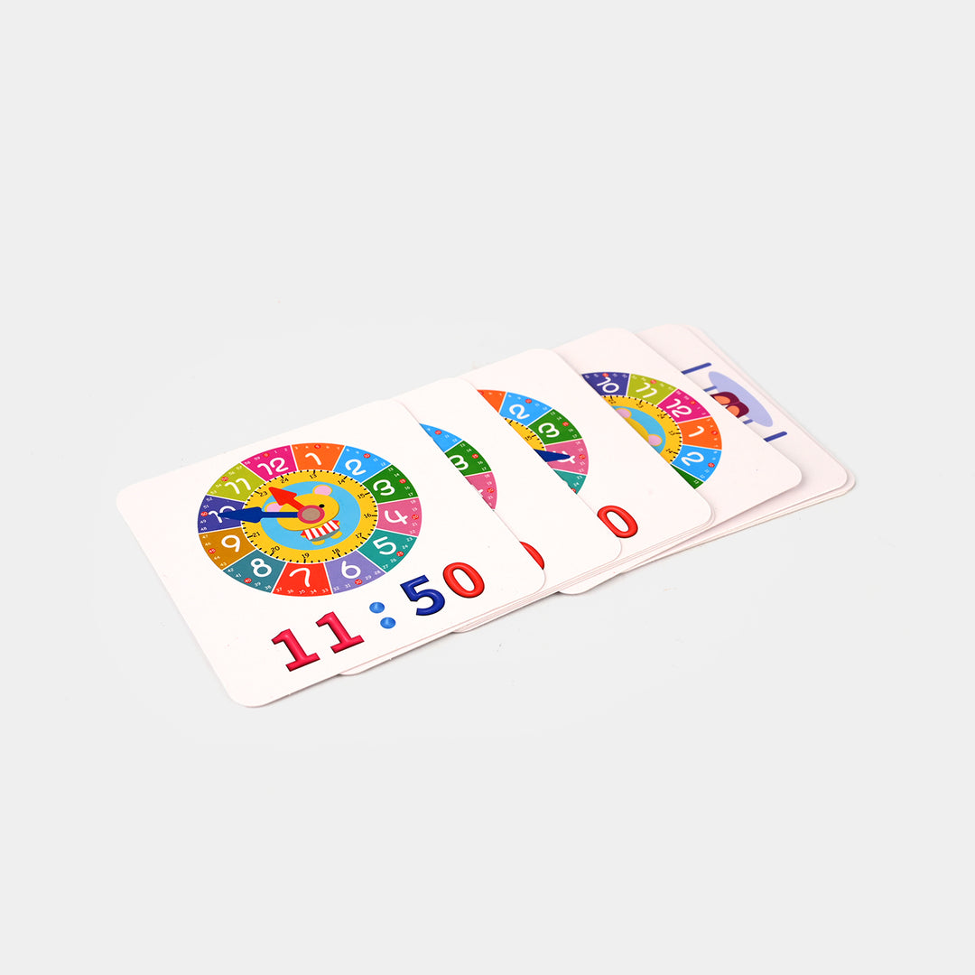 Wooden Educational Clock Digital Recognition Toy