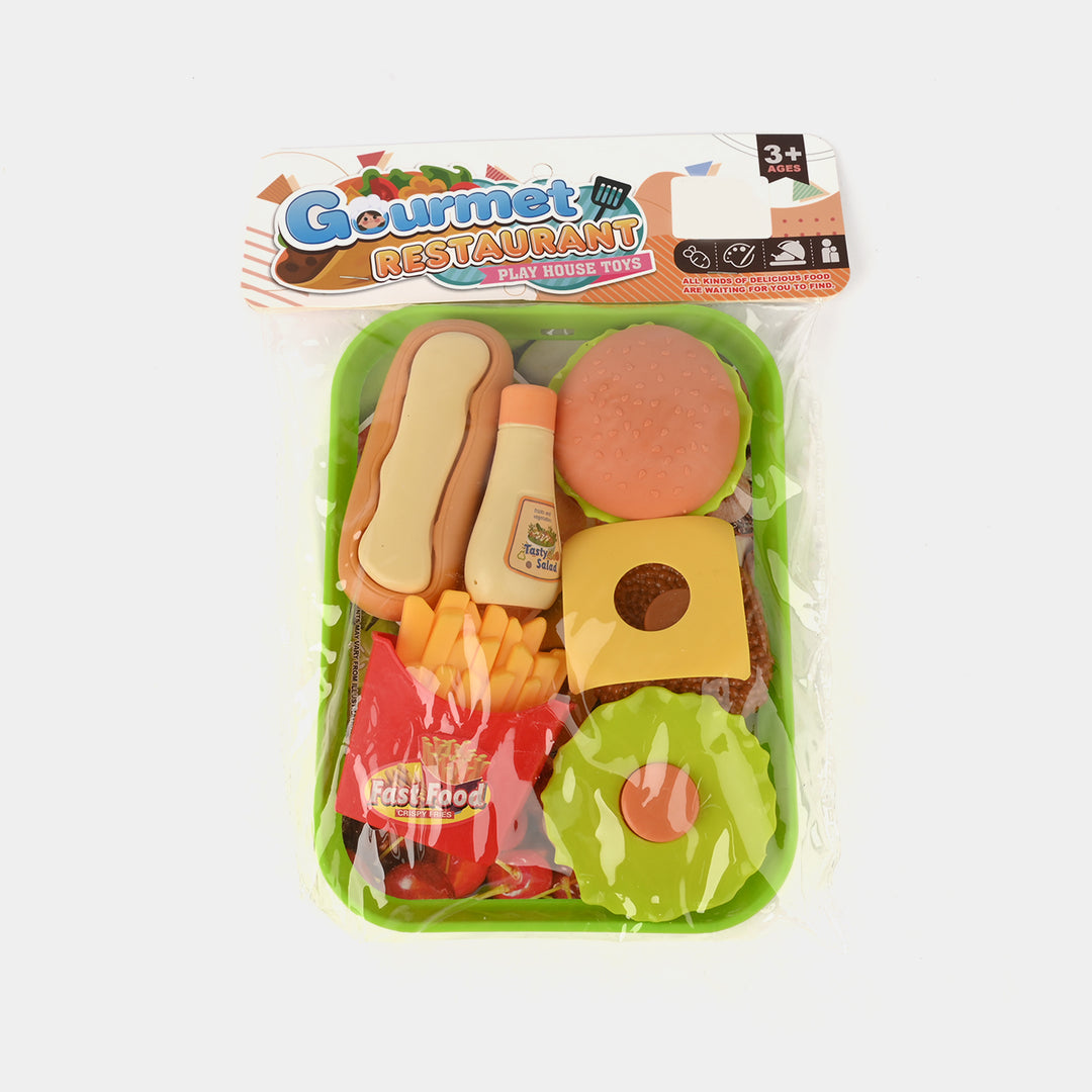 Restaurant Food Play Set For Kids