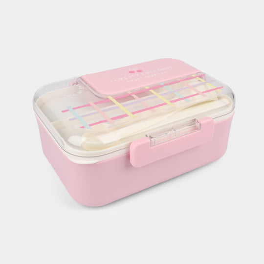Stainless Steel Bento Lunch Box with Spoon