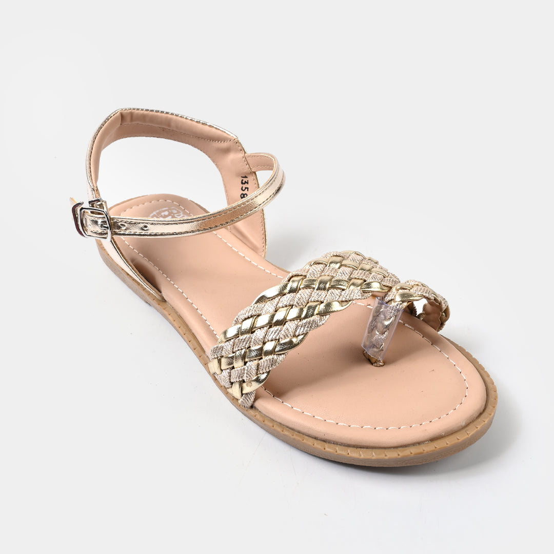Girls Sandal 1358-GOLDEN