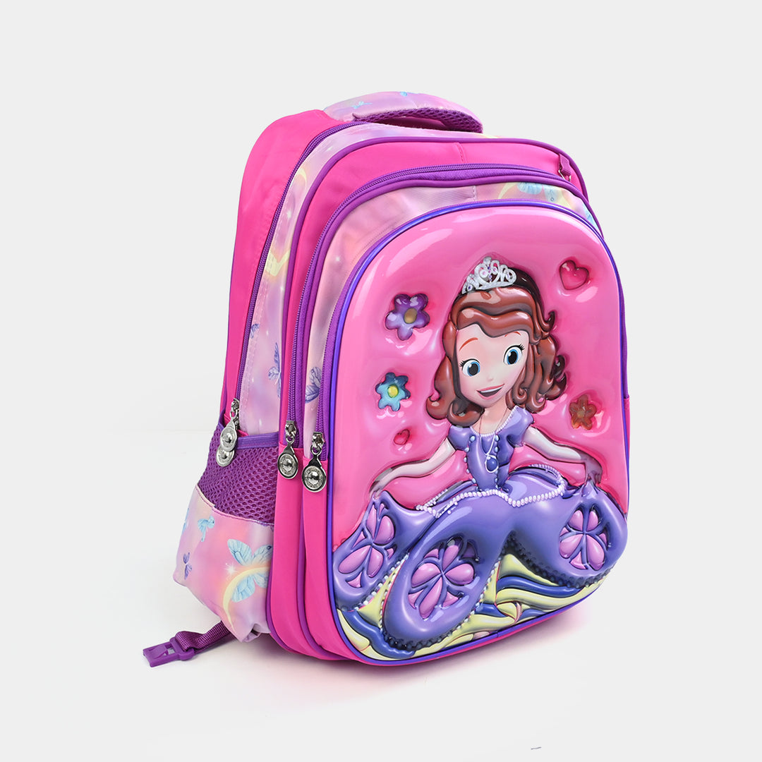 16" 3D Embossed School Bag Set | Grade 1-4