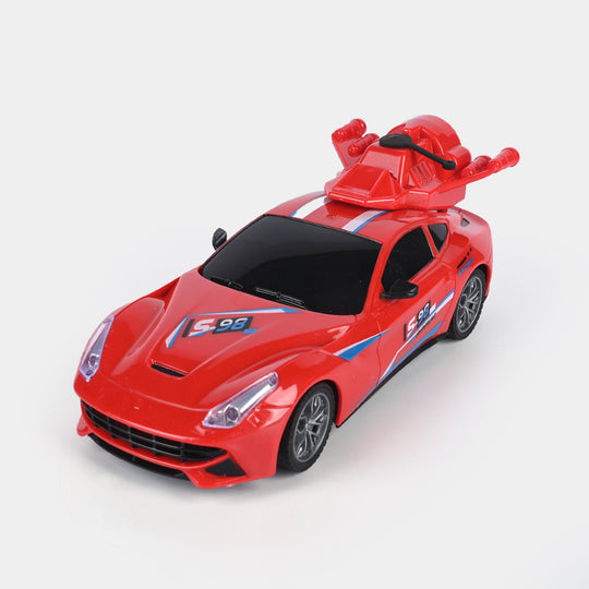 Remote Control Race Car with Light & Spray