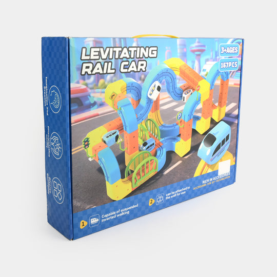Levitating Rail Car DIY Track Set | 167PCs