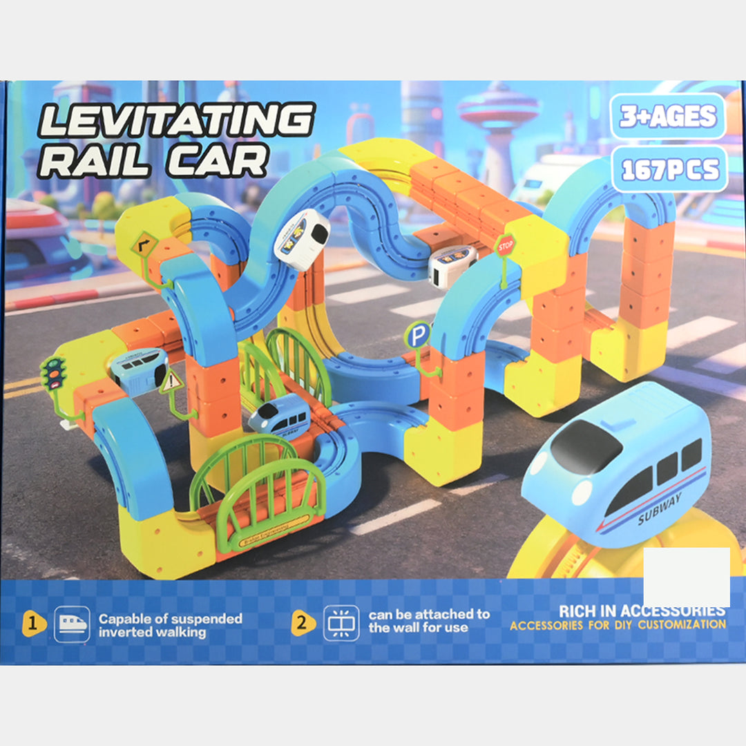 Levitating Rail Car DIY Track Set | 167PCs