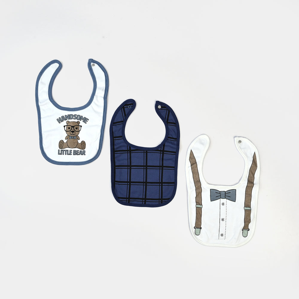 Baby Bibs & Booties Set | 5 Pcs
