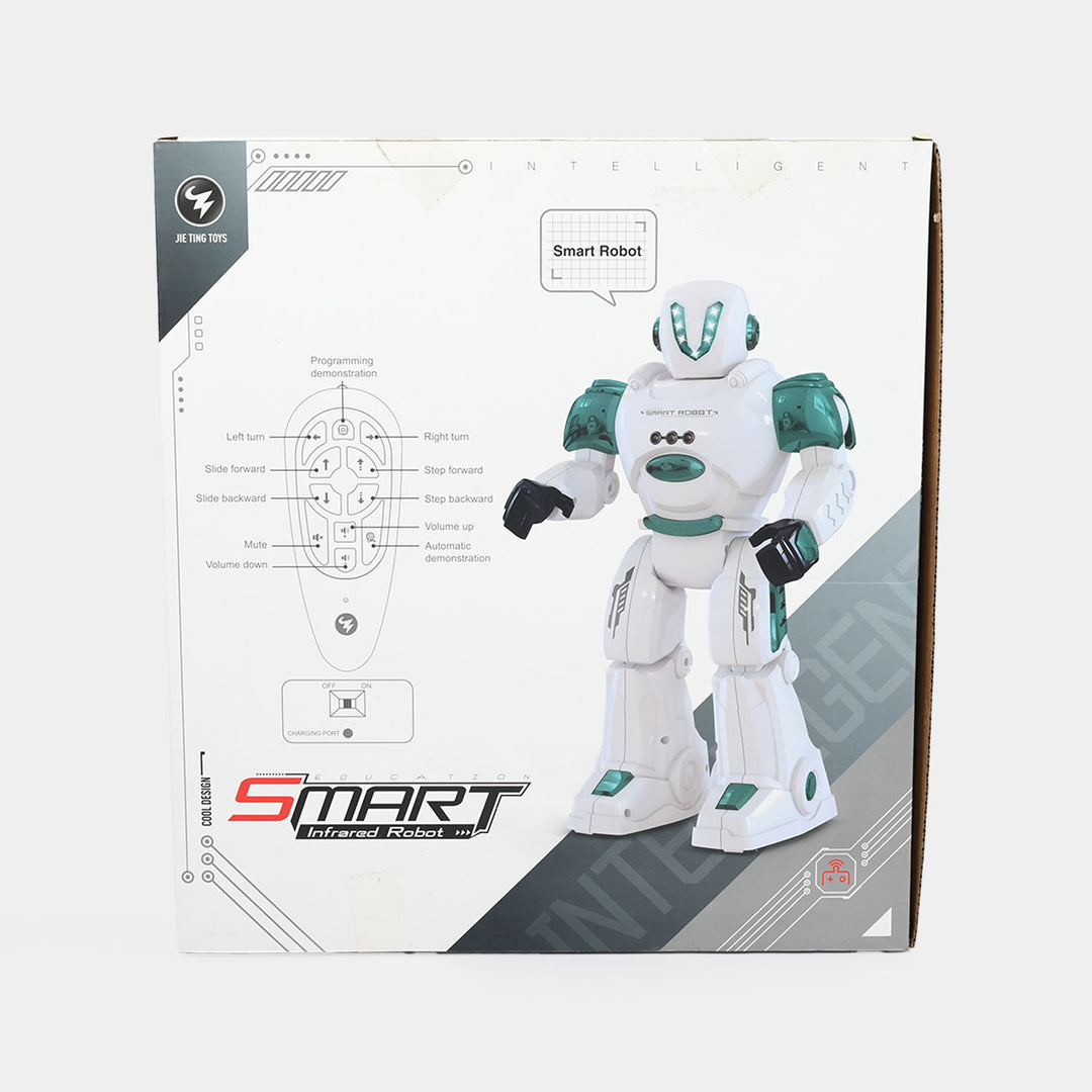 Remote Control Robot Dancing with LED Lights and Music