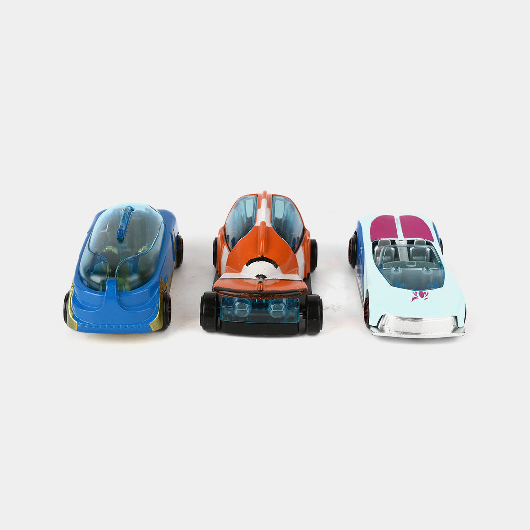 Die-Cast Mini Alloy Cars – Set of 06