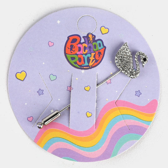 Girls Scarf Hat Pin