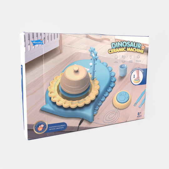 Dinosaur Ceramic Machine – Kids' Pottery Wheel Set