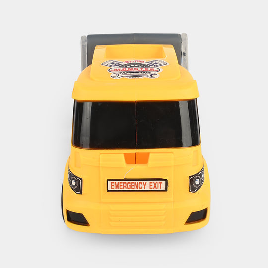 Super Transporter Truck with Mini Vehicles Set