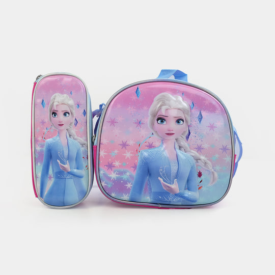 16" 3D Embossed School Bag Set | Grade 1-4