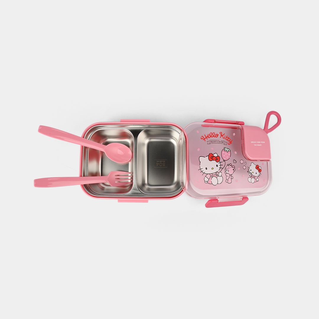 Stainless Steel Bento Lunch Box with Spoon