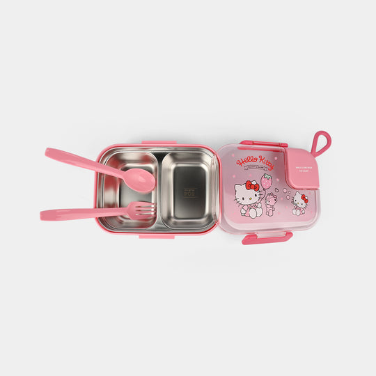 Stainless Steel Bento Lunch Box with Spoon