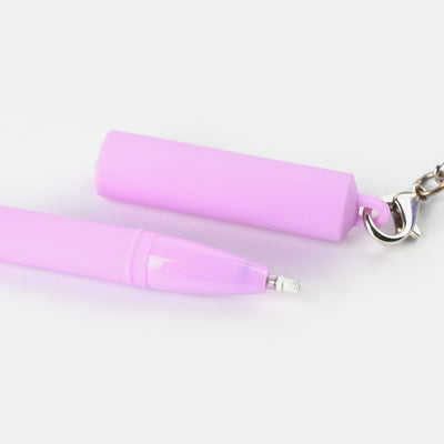 Elegant Ball Pen with Adorable Keychain