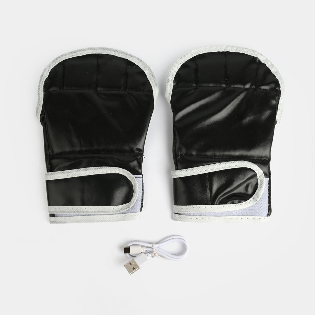 6-Target Transparent Music Boxing Machine with Gloves